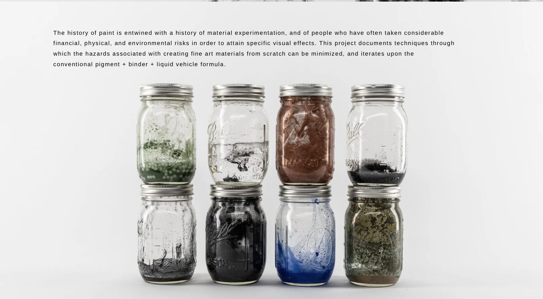 The archive’s landing page.